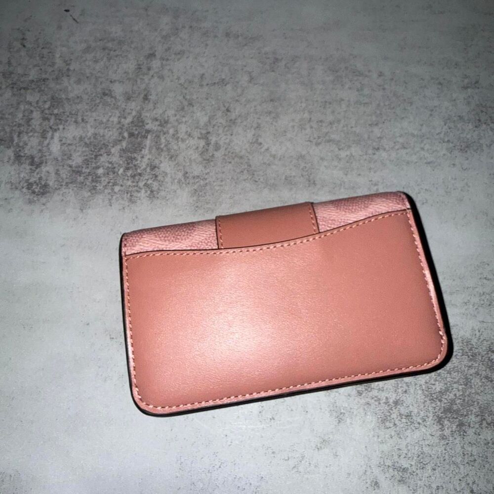 Coach Women's Essential Slim Card Case melon pink - Picture 2 of 5
